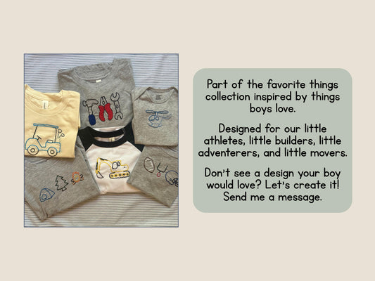 Sports - Baseball - Hand Embroidered Shirt
